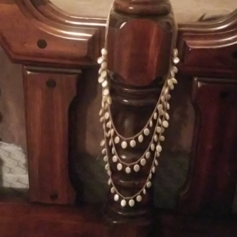 Faux Pearl Necklace